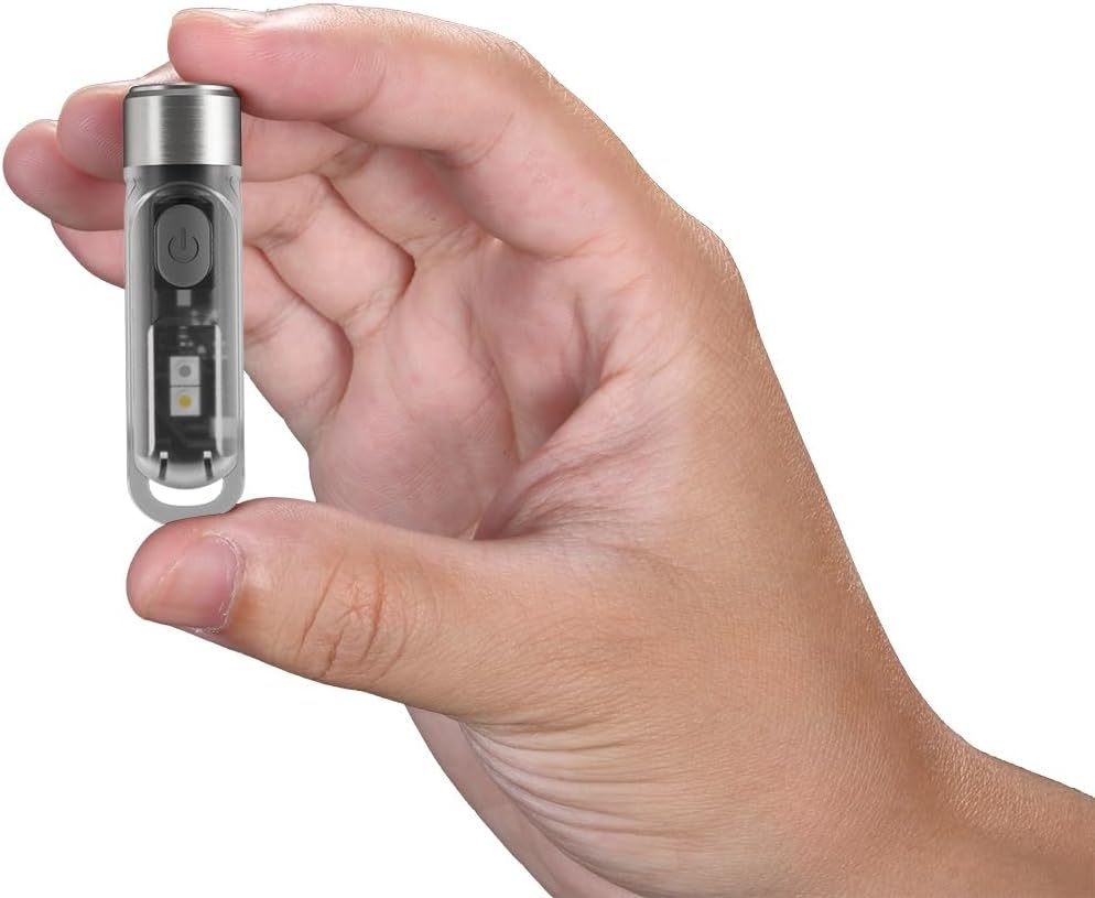 NITECORE TIKI-GITD Glow in the Dark Torch for Outdoors and Camping, 300 Lumens, Grey/Green image number 5