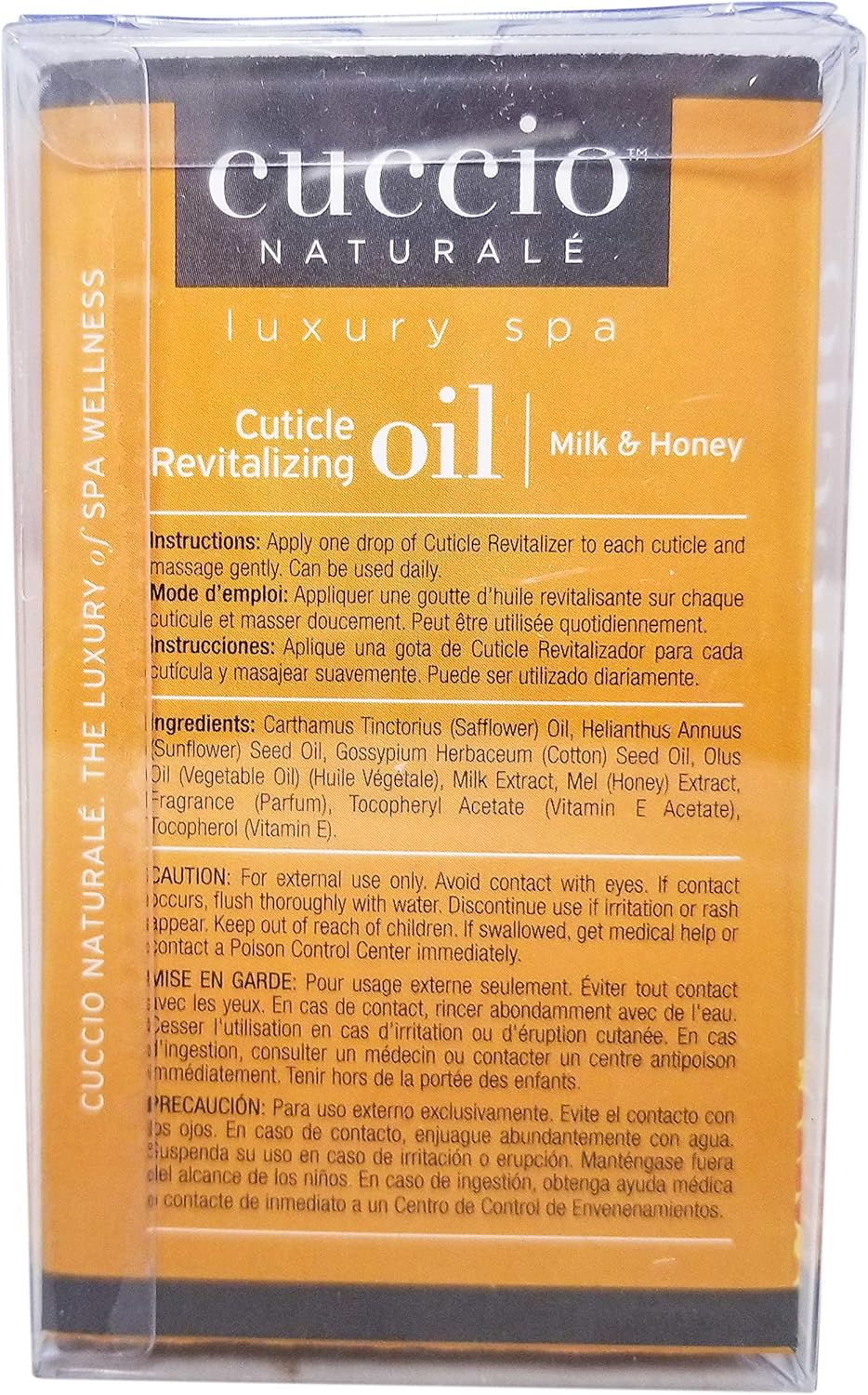 Cuccio Professional Cuticle Oil Conditioning Milk & Honey 70Ml (3 Pieces) image number 3