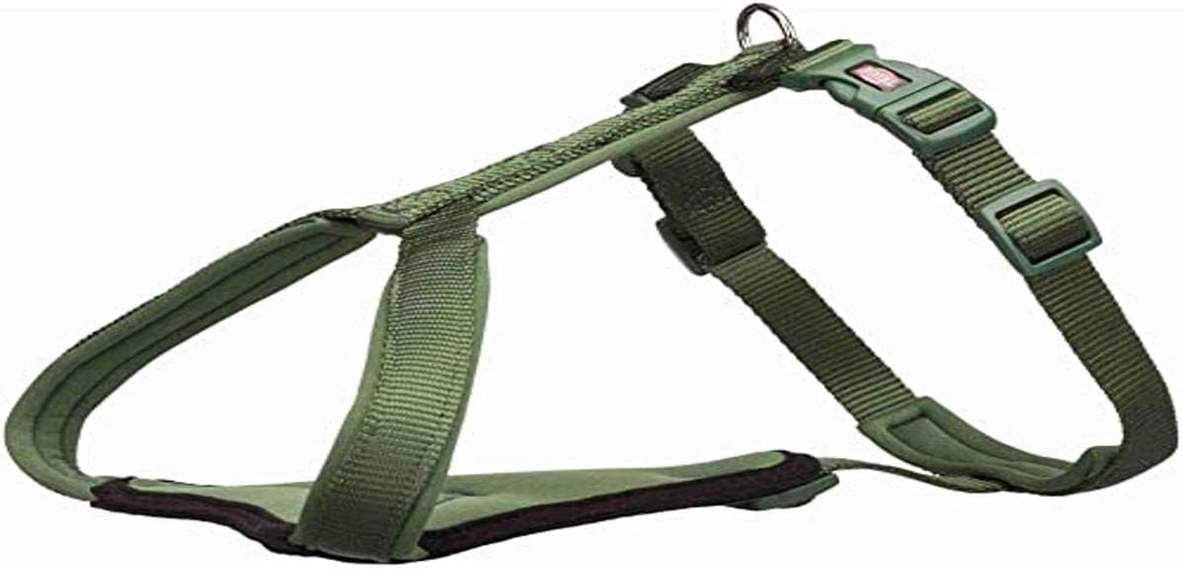 TRIXIE Dog Premium Y Harness, S - M: 45-50 Cm/15 Mm, Jungle Green (Advent - 03)