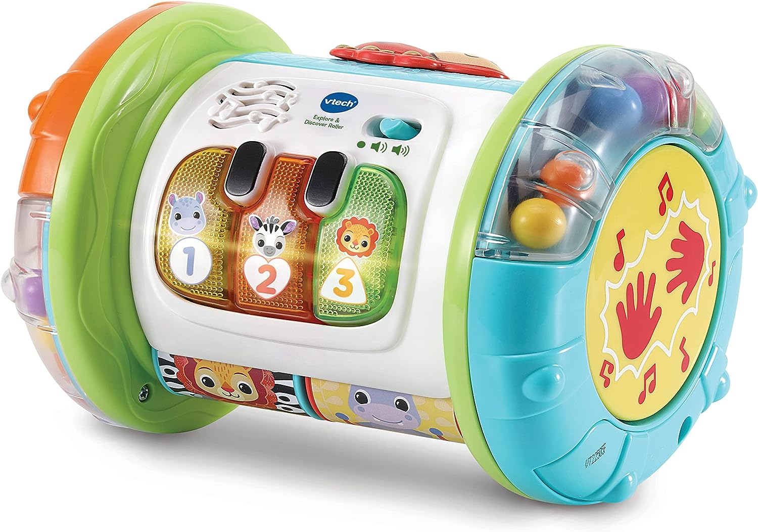 Vtech Explore & Discover Roller - Electronic Toys, Roller, Educational, Musical Toys, Baby Toys - 562603 - Multicolour image number 2