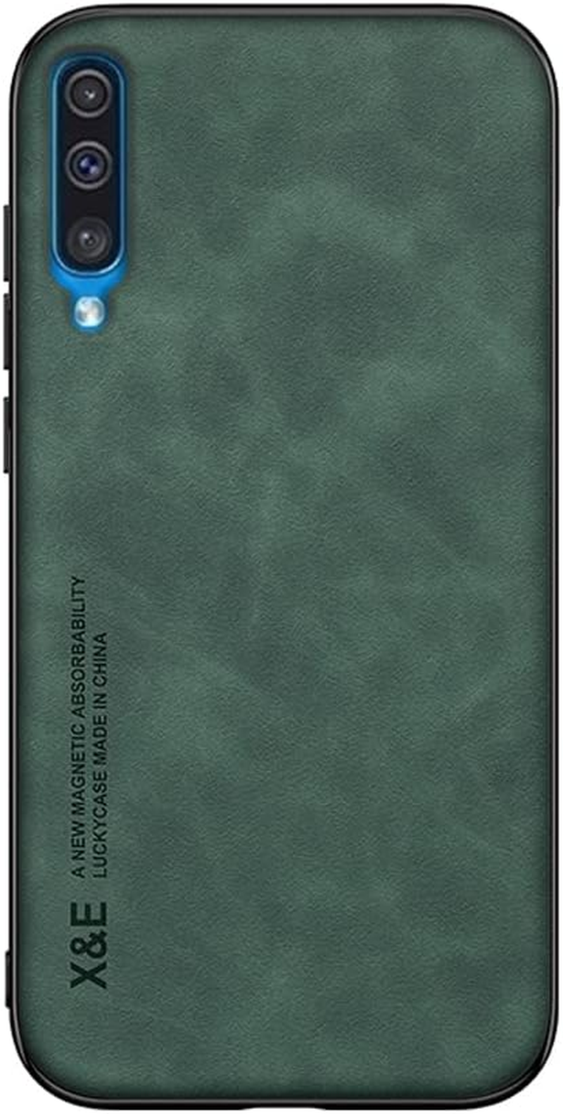 Kepuch Silklike Case for Samsung Galaxy A52 5G - Cover Bumper Built-In Metal Plate for Samsung Galaxy A52 5G - Green image number 5