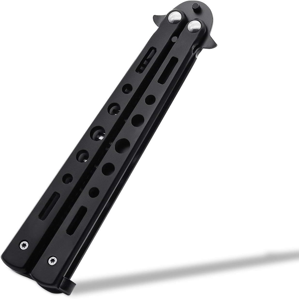 Practice Butterfly Comb, Professional Training Comb, Metal Folding Practice Tool, Portable and Multifunctional, Hair Styling Tools for Sport Outdoor Use image number 4