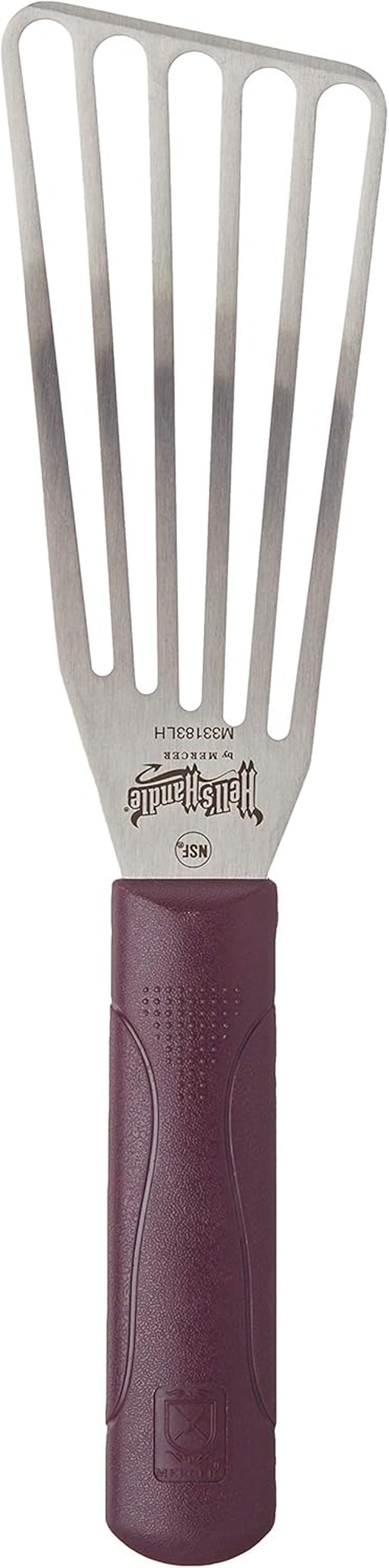 Mercer Culinary Hell'S Handle, Fish Turner/Spatula, Left Handed, 3 Inch X 6 Inch image number 4