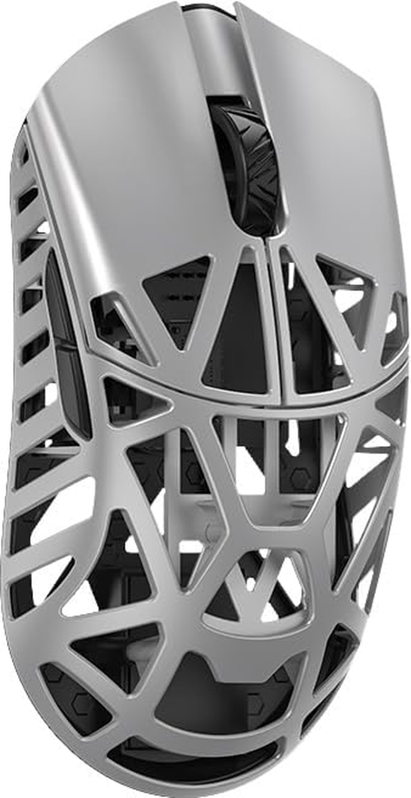 WLMOUSE Beast X Pro Ultra-Light 39G Magnesium Gaming Mouse, PAW3950 HS Sensor, 8K Polling Rate, 30000 DPI,OM & TTC Switches, Customizable Side Panels.(Black(Om Switch-Side Slits)) image number 1