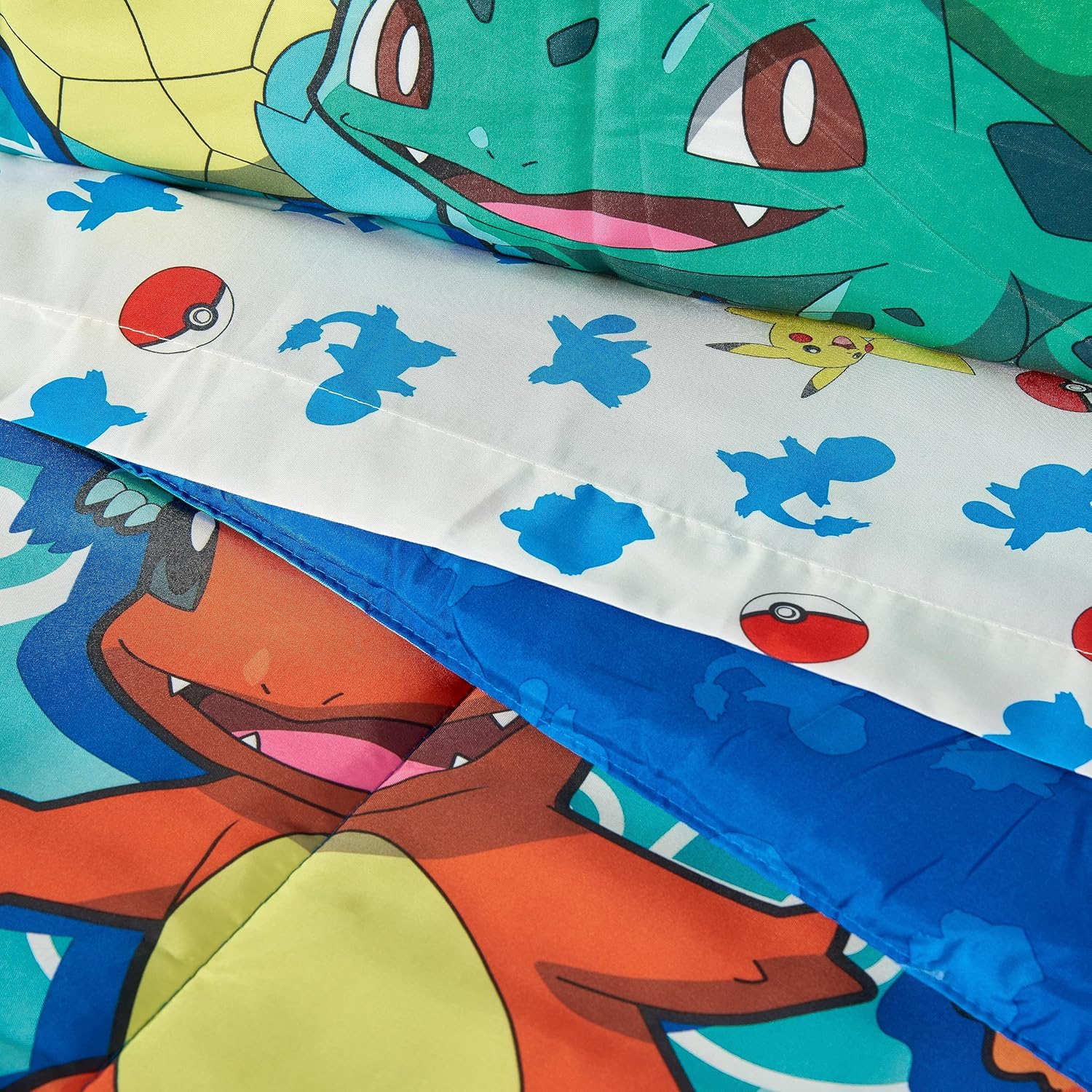 Pokemon Northwest Bed in a Bag Set, Twin, First Starters