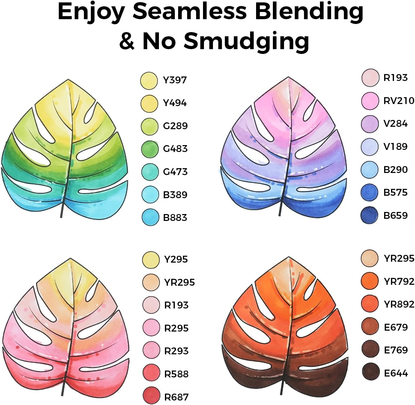 Alcohol Art Markers, Ohuhu 120 Colors Double Tipped Marker Set for Kids Adults Coloring, Alcohol-Based Sketch Sketching Markers, Comes with 1 Colorless Marker Blender image number 3