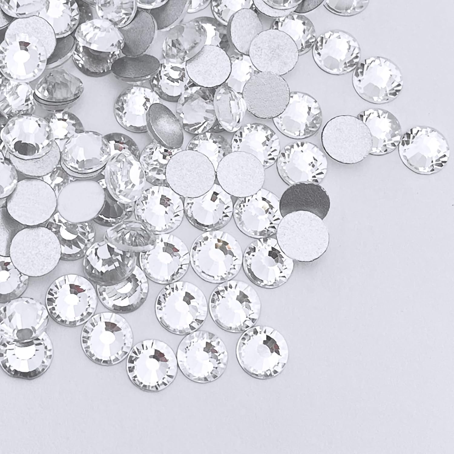 Yantuo Ss16 Light Siam Flatback Rhinestones 2880 Pcs, 20 Gross 4Mm Red Glass Rhinestone for Crafts, Costumes,Weddings,Shoes,Tumbler