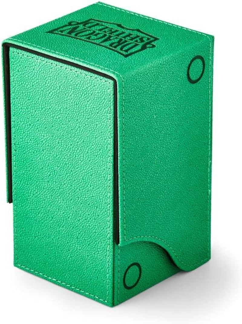 Dragon Shield Nest plus Deck Box, Light Green/Black - Light Green/Black image number 3