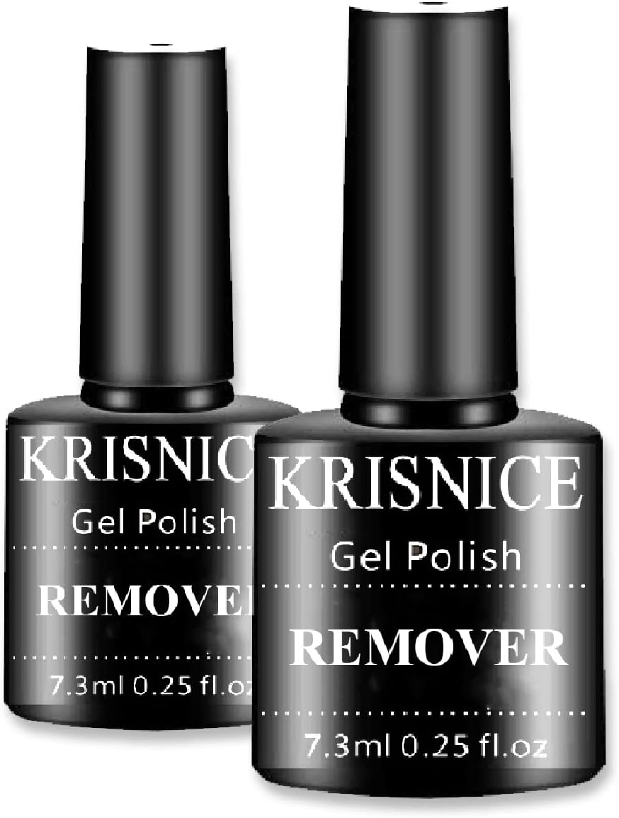KRISNICE Gel Nail Polish Remover 2Pcs, Professional Gel Polish Remover for Nails, No Need for Foil, Quick & Easy Polish Remover in 2-3 Minutes, No Need Soaking or Wrapping(Kxj2-001) image number 4