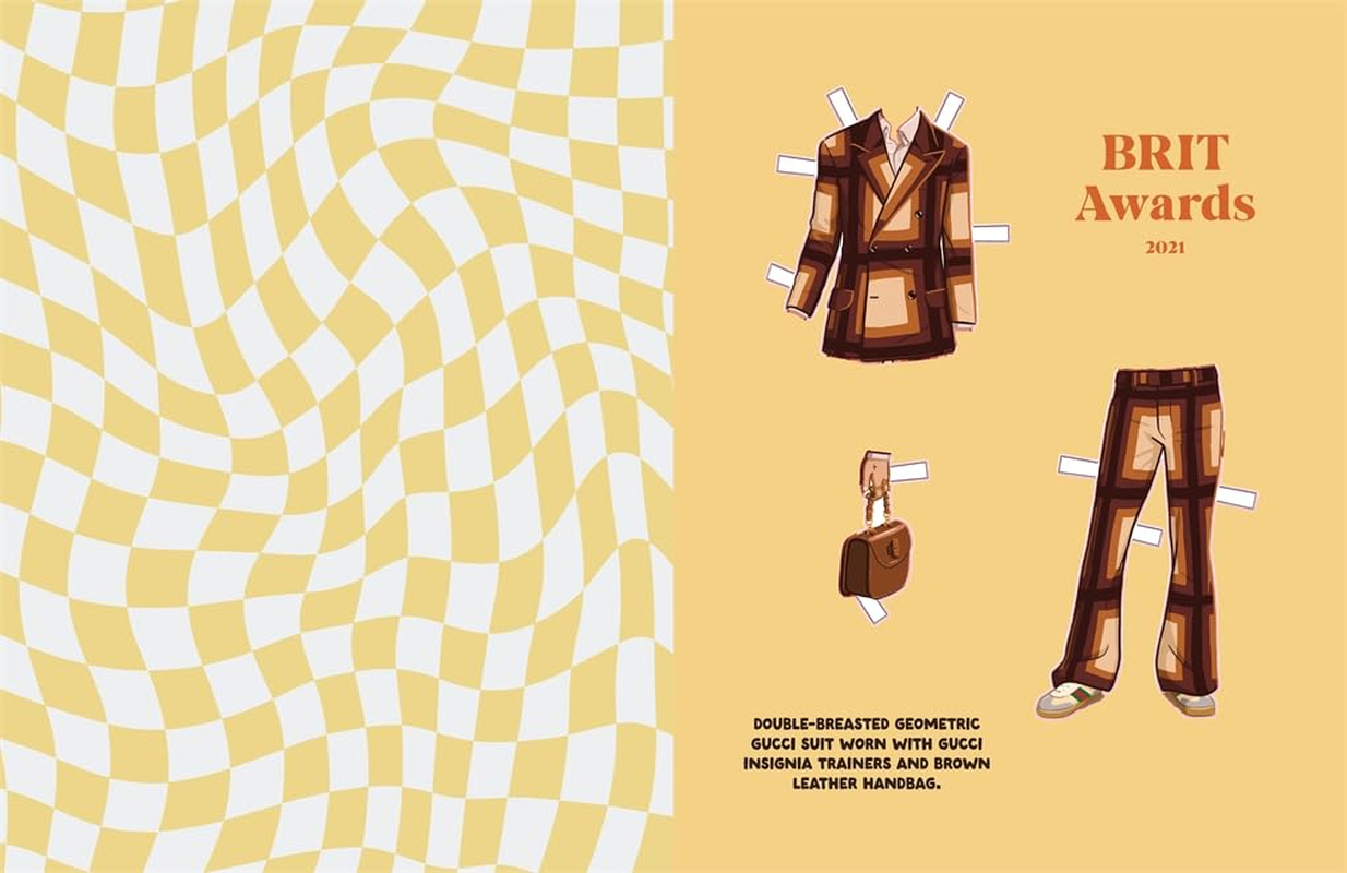 Dress up Harry: a Harry Styles Paper Doll Book Featuring His Most Iconic Looks image number 5