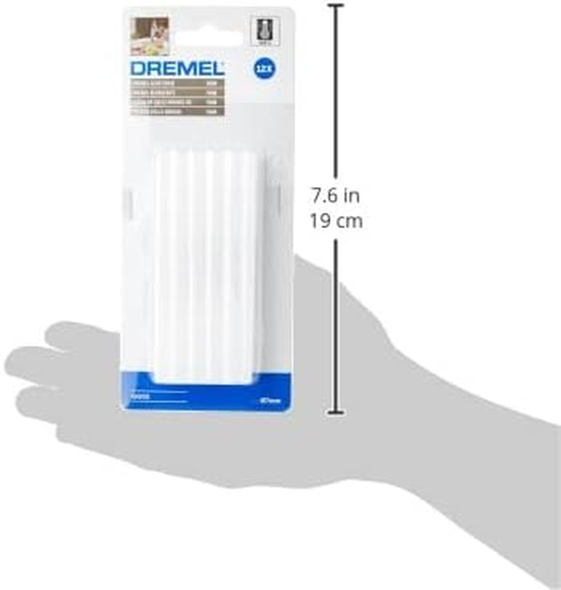 Dremel 7Mm Multipurpose Glue Sticks Low Temp (12 Pack) image number 4