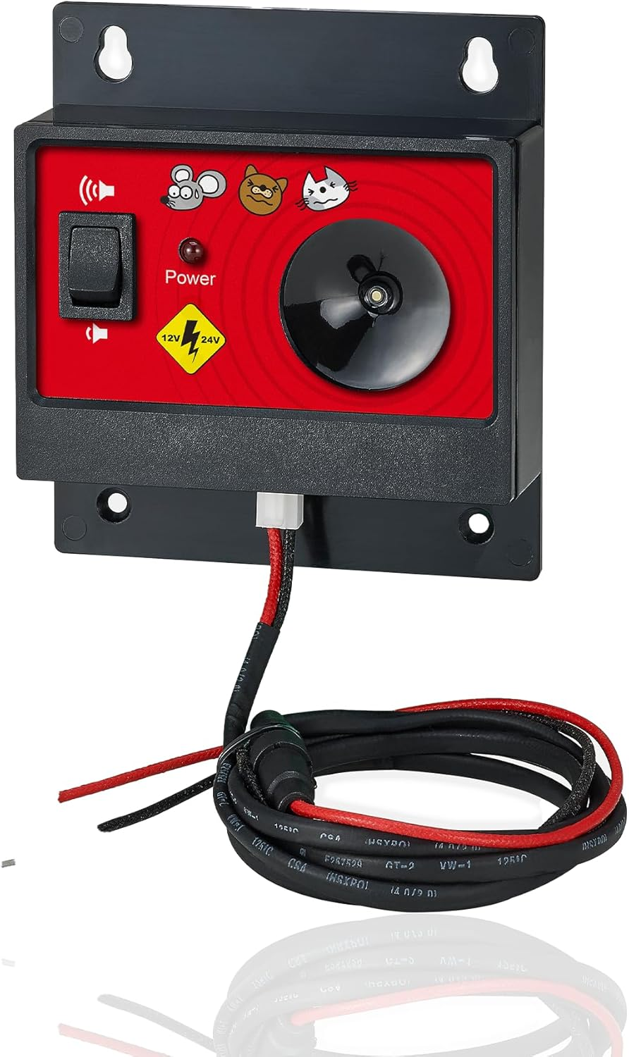 Digimax Outdoor Car Engine Rodent Repeller Ultrasonic Pest Control Weather Heat Resistant Mice Rat RV Trucks Tractors Vehicle Van SUV under the Hood Mouse Squirrels Cats Deterrent Rat&oacute;n Rata image number 6