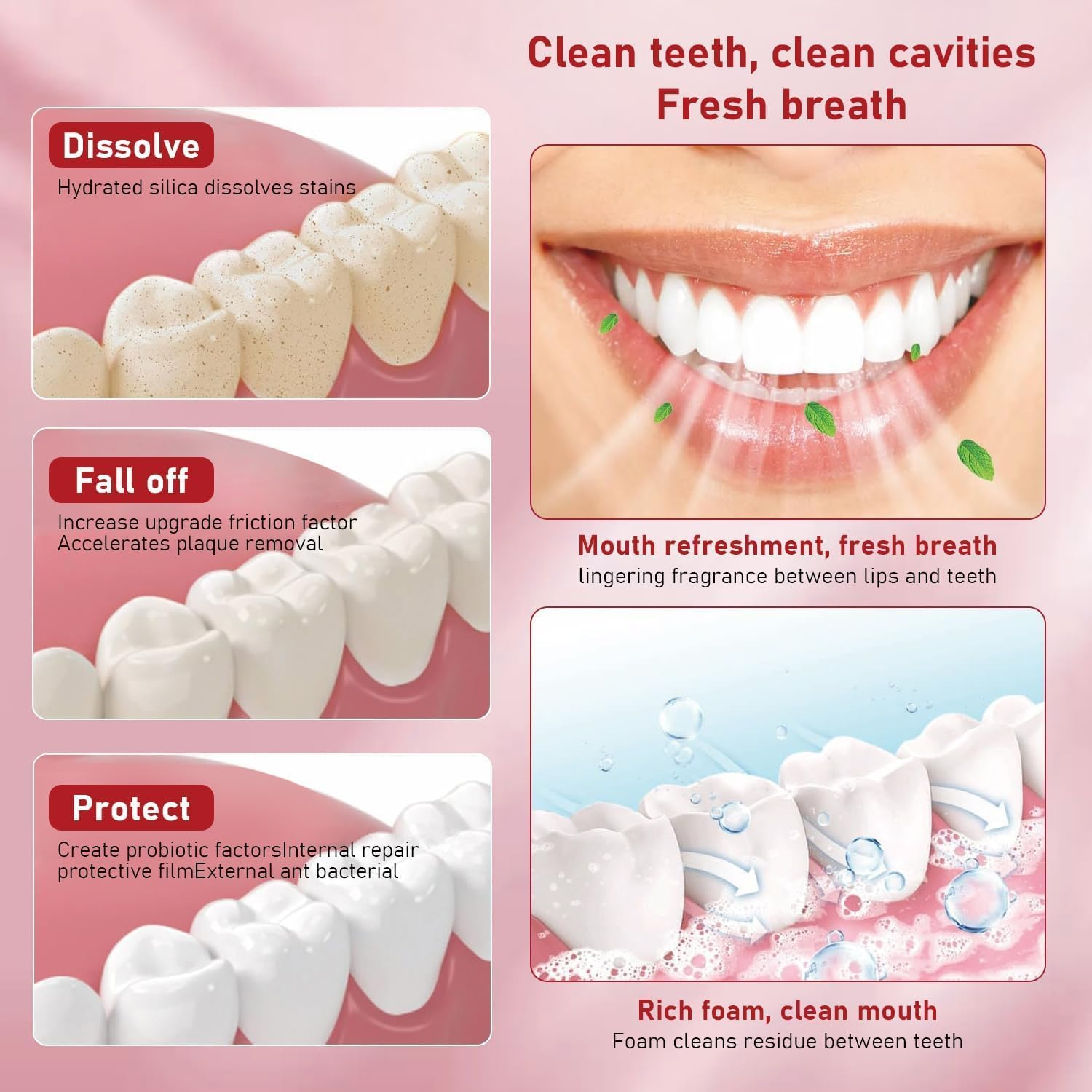 SP-6 Ultra Whitening Toothpaste, Deep Cleaning Care Fresh Breath Super Probiotic Toothpaste with Probiotic Oalance Oral Microbiot,120G/4.23Oz (1) image number 1