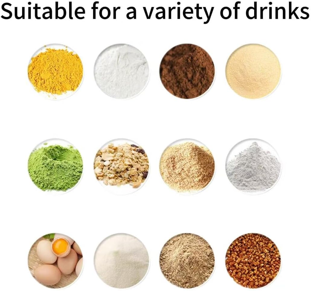 Detachable Base Electric Shaker Bottle 630Ml, USB-C Rechargeable Tritan Protein Mixer Cup, Bpa-Free Leakproof Blender for Shakes (Black)