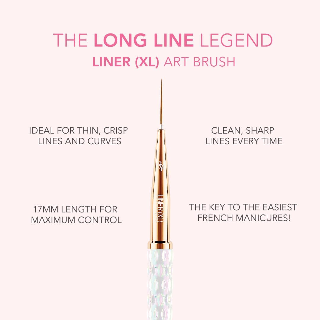 Kiara Sky Nail Art Brush | XL Liner | 17Mm Nail Art Liner image number 3