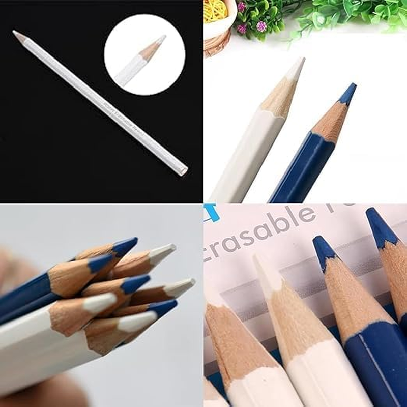Sewing Mark Chalk Pencils, 12Pcs Tailor'S Chalk Pens Sewings Marking Pencil, Sewings Marker Tracing Pencil,Sewing Marking Tailor Pencils for Fabric
