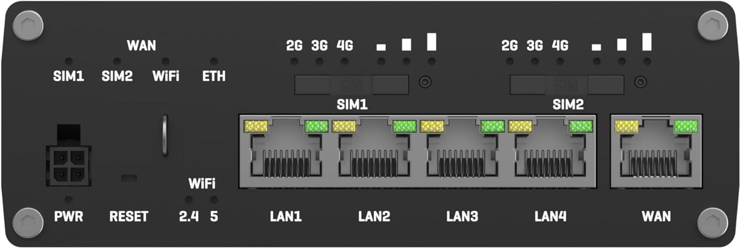 Teltonika RUTX12 CAT6 Dual Module Router with Wifi/Gps/Bluetooth