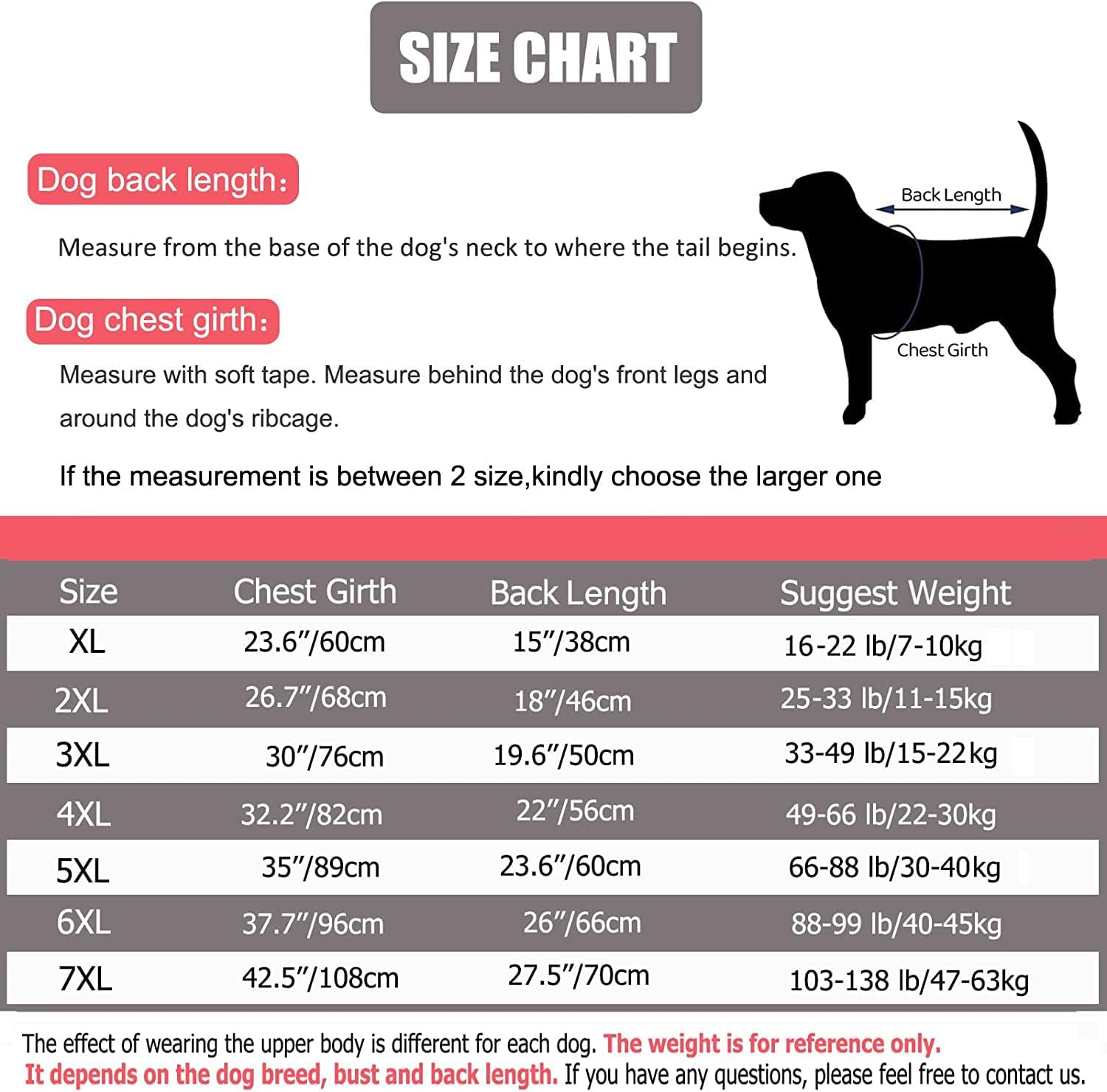 BT Bear Pet Onesie for Large Dogs, Protect Joints Pet Pyjamas, PJS Dog Jumpsuit for Medium Large Dogs (5XL, Red Christmas) image number 1