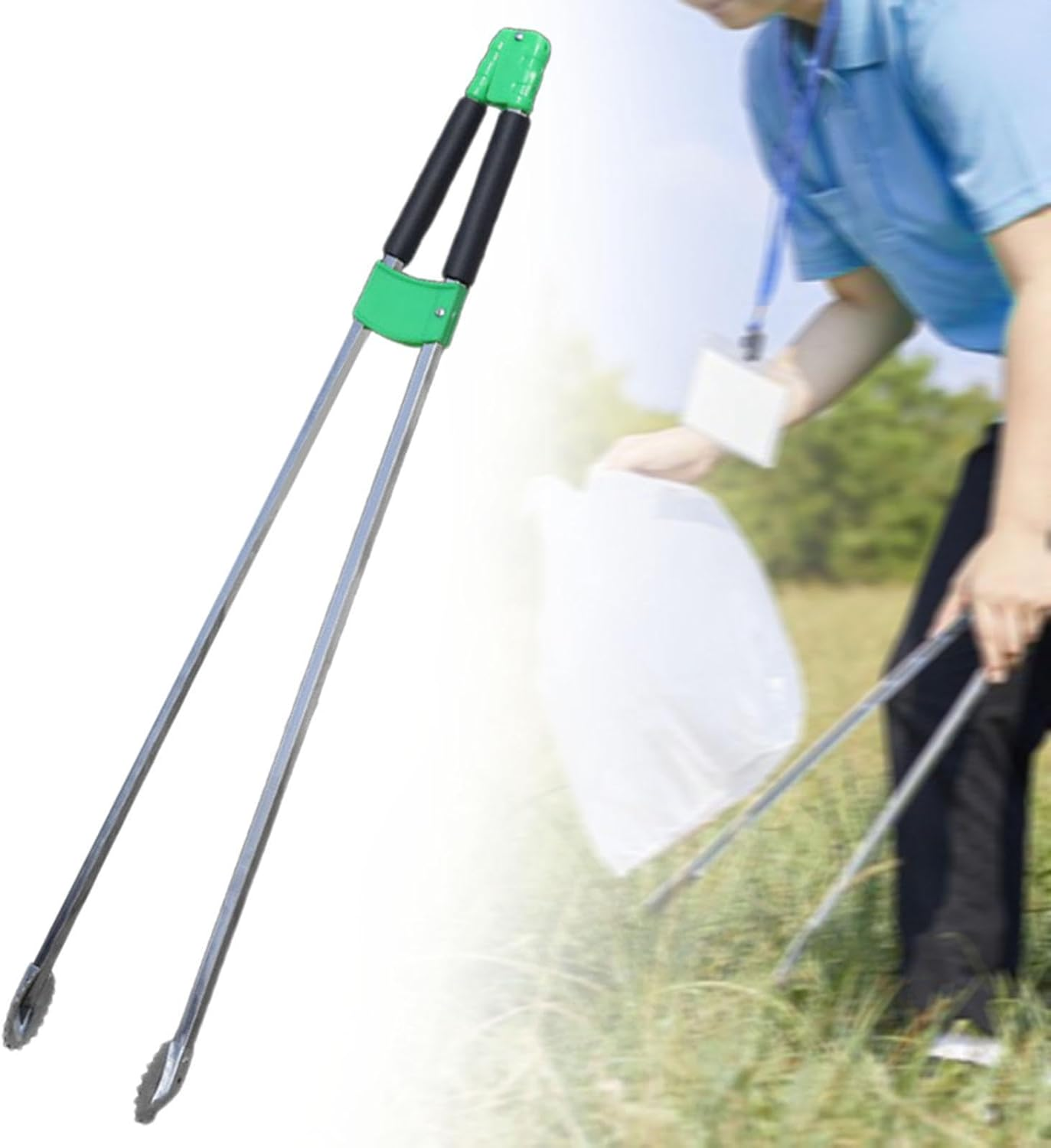 Trash Garbage Picker Grabber Trash Grabber Tool Grabber Reacher Pickup Tool for Trash Can, 92Cm image number 5