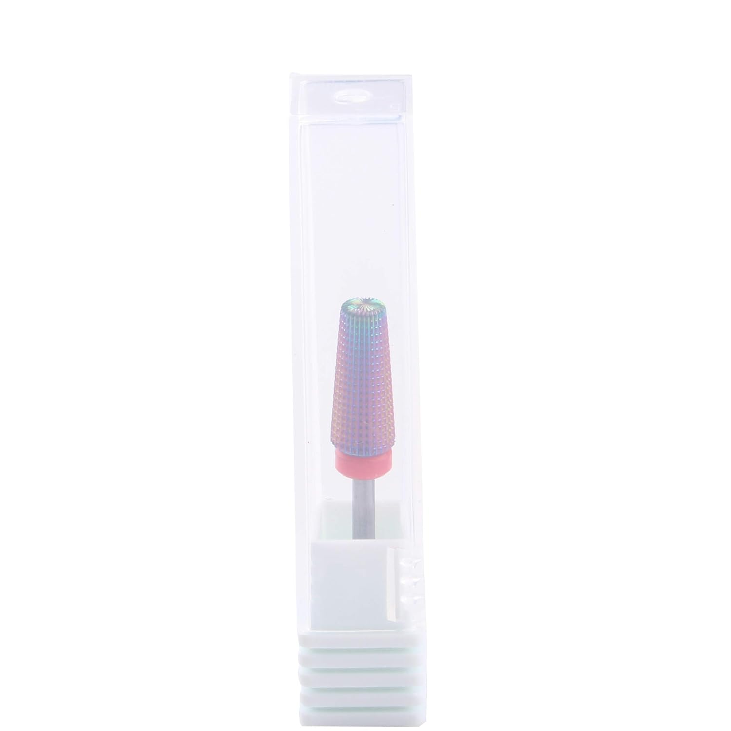 MZCMSL 5 in 1 Carbide Nail Drill Bit for Removing Acrylic or Gel, Both Left and Right Handed - Two Way Rotate Use,3/32 Shank Efile Bit (Fine,Multicolor) image number 6