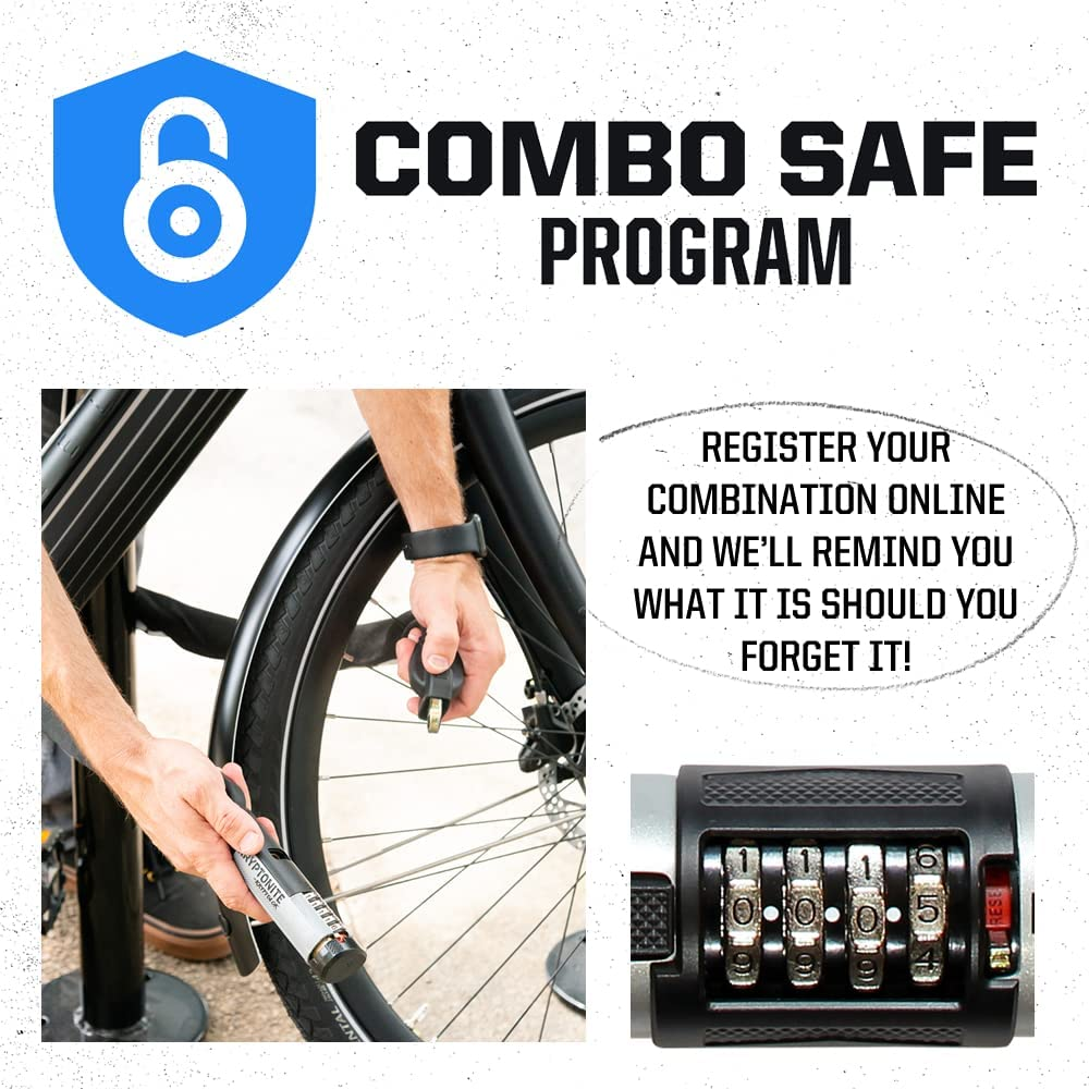 Kryptonite Keeper 585 Folding Combo Bicycle Lock, Black, 3Mm X 85Cm