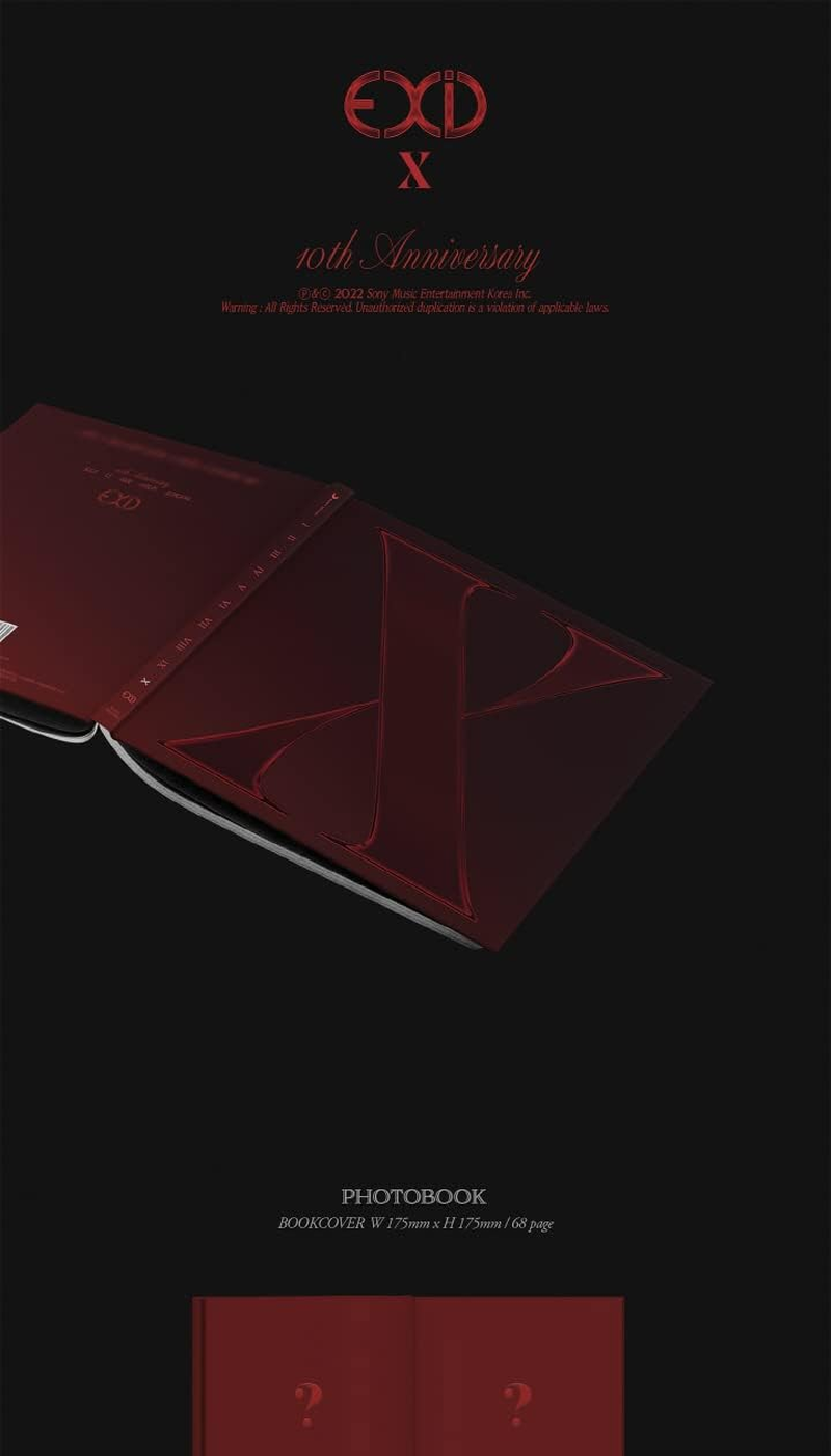 EXID X 10Th Anniversary Single Album Cd+68P Photobook+1P Special Card+2P Photocard+Tracking Sealed image number 1