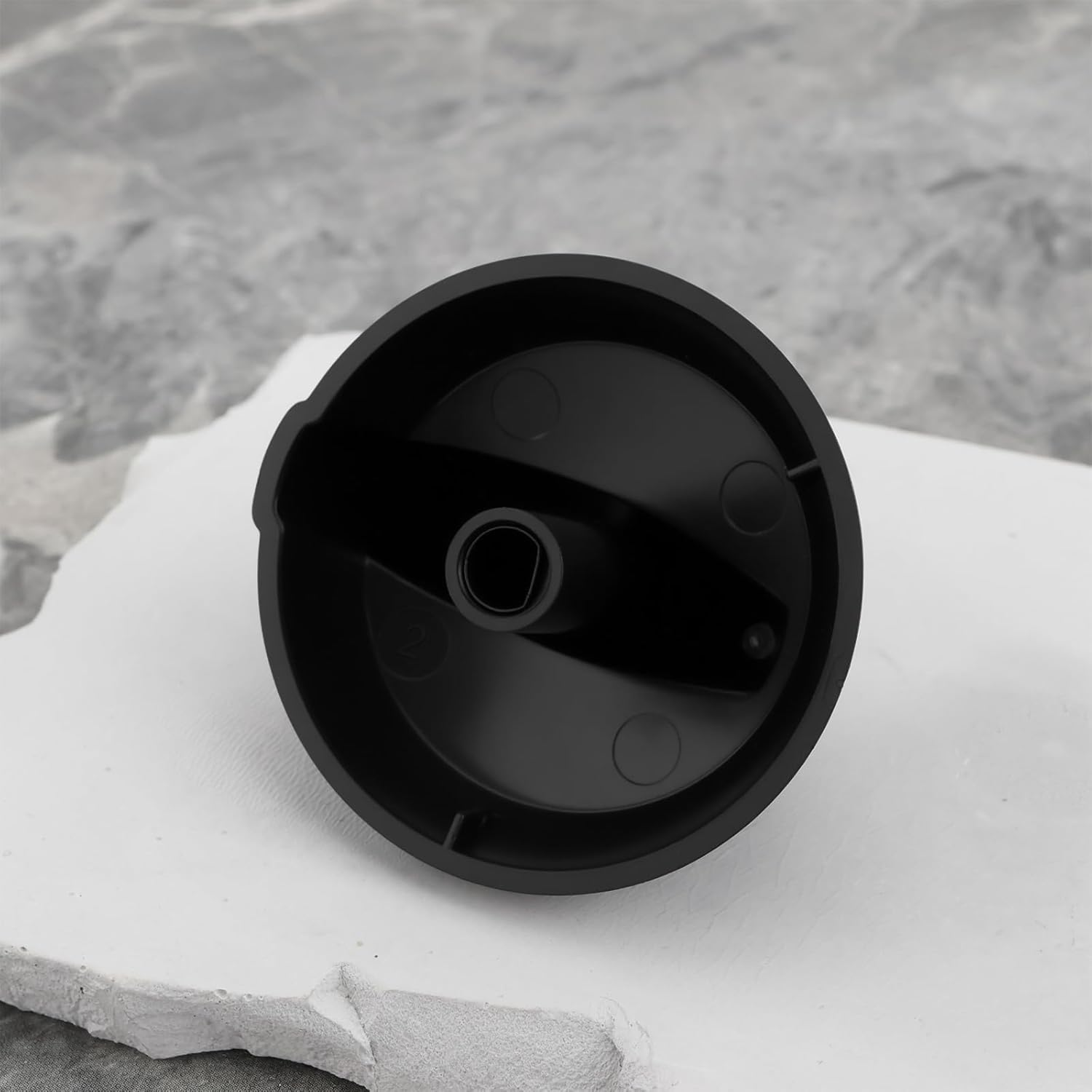 Create Idea 4Pcs Range Top Burner Knob 316220009 Compatible with Frigidaire Compatible with Tappan Black image number 3