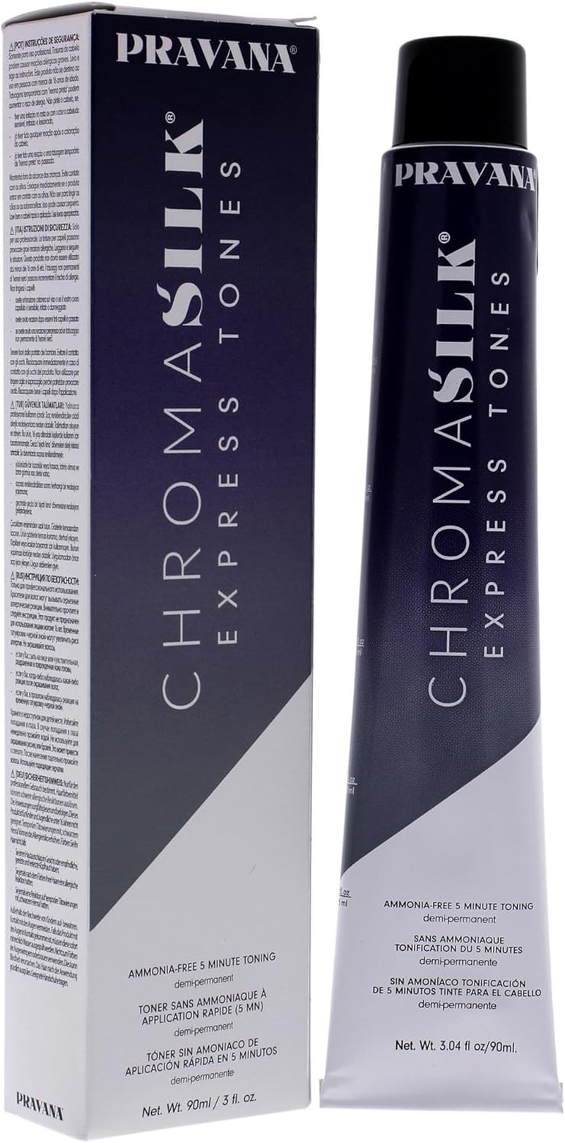 Pravana Chromasilk Express Toner Hair Color 90 Ml, Violet image number 5