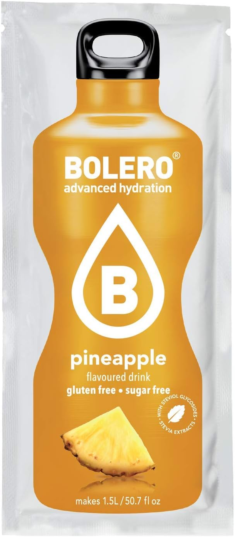 Bolero Pineapple Fruit Flavoured Drink Powder 12 Sachets image number 2