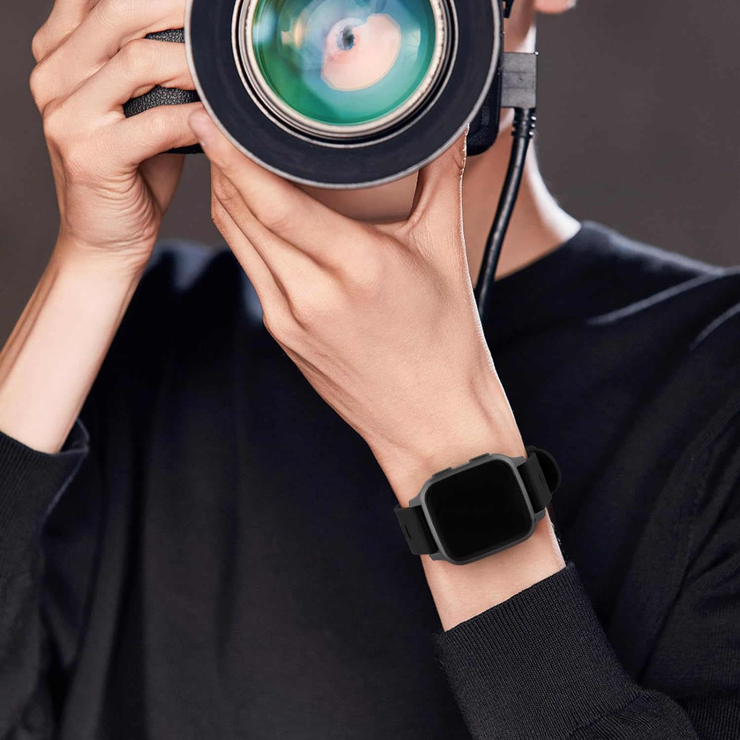 3 Pack Sport Bands for Garmin Vivoactive 5 Bands/Vivoactive 3 Bands, 20Mm Soft Silicone Wristband Straps for Garmin Forerunner 245/245 Music Band image number 6