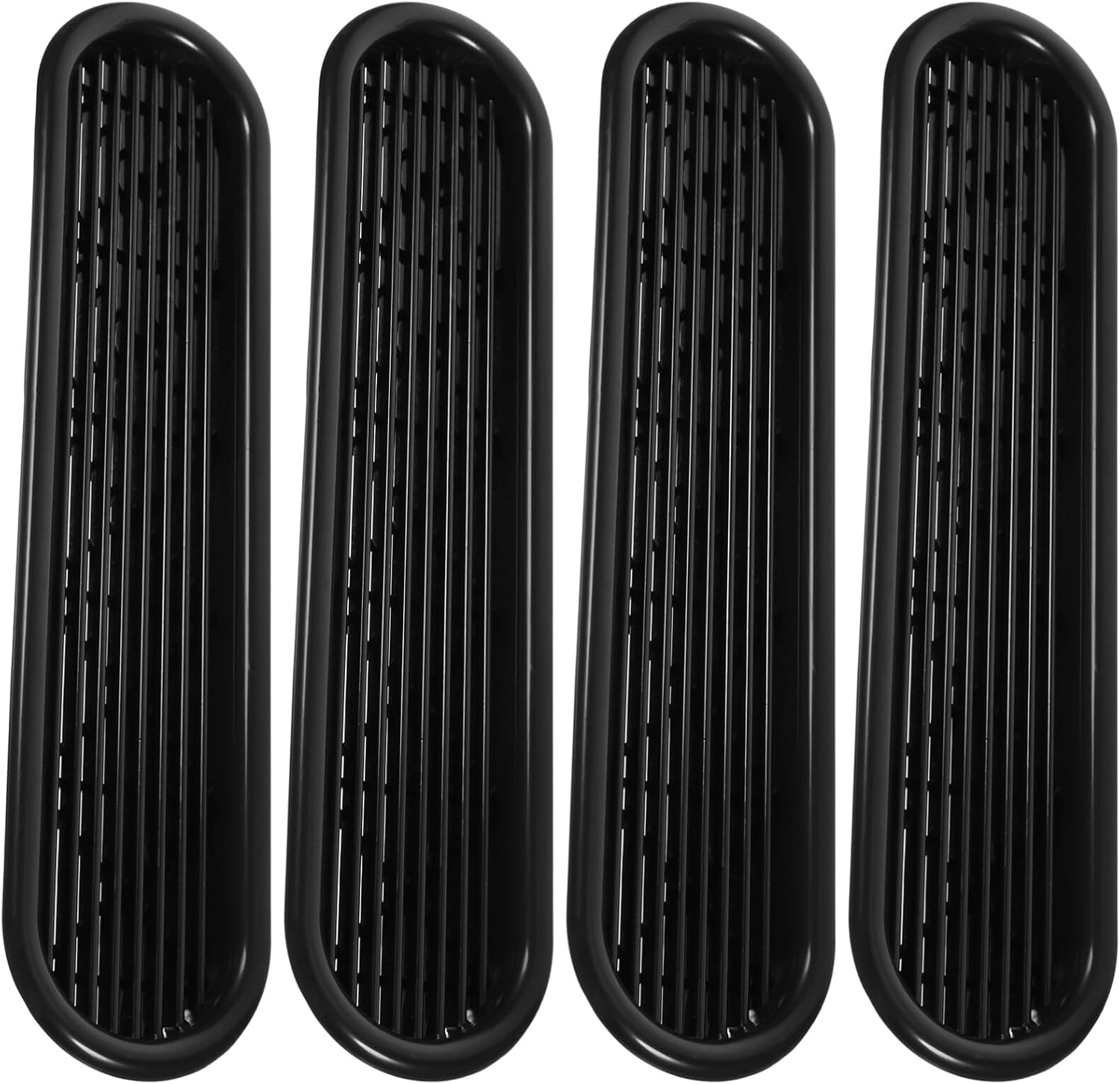 SHOWERORO 4Pcs Plastic Vent Covers Mesh Air Vent Grille for Ceiling Household Storage Wardrobe Shoe Cabinet Heat Dissipation Accessories image number 1