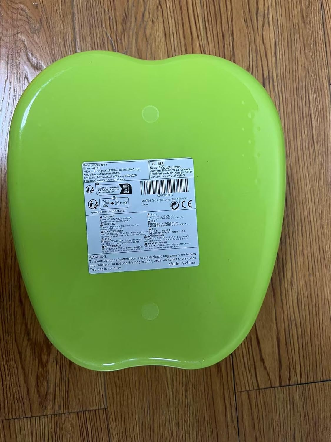 AXLOFO&reg; Large Foot Soaking Bath Basin, Plastic Tub, Massage Bucket for Dead/Old Skin Removal (Greenbasin) image number 1