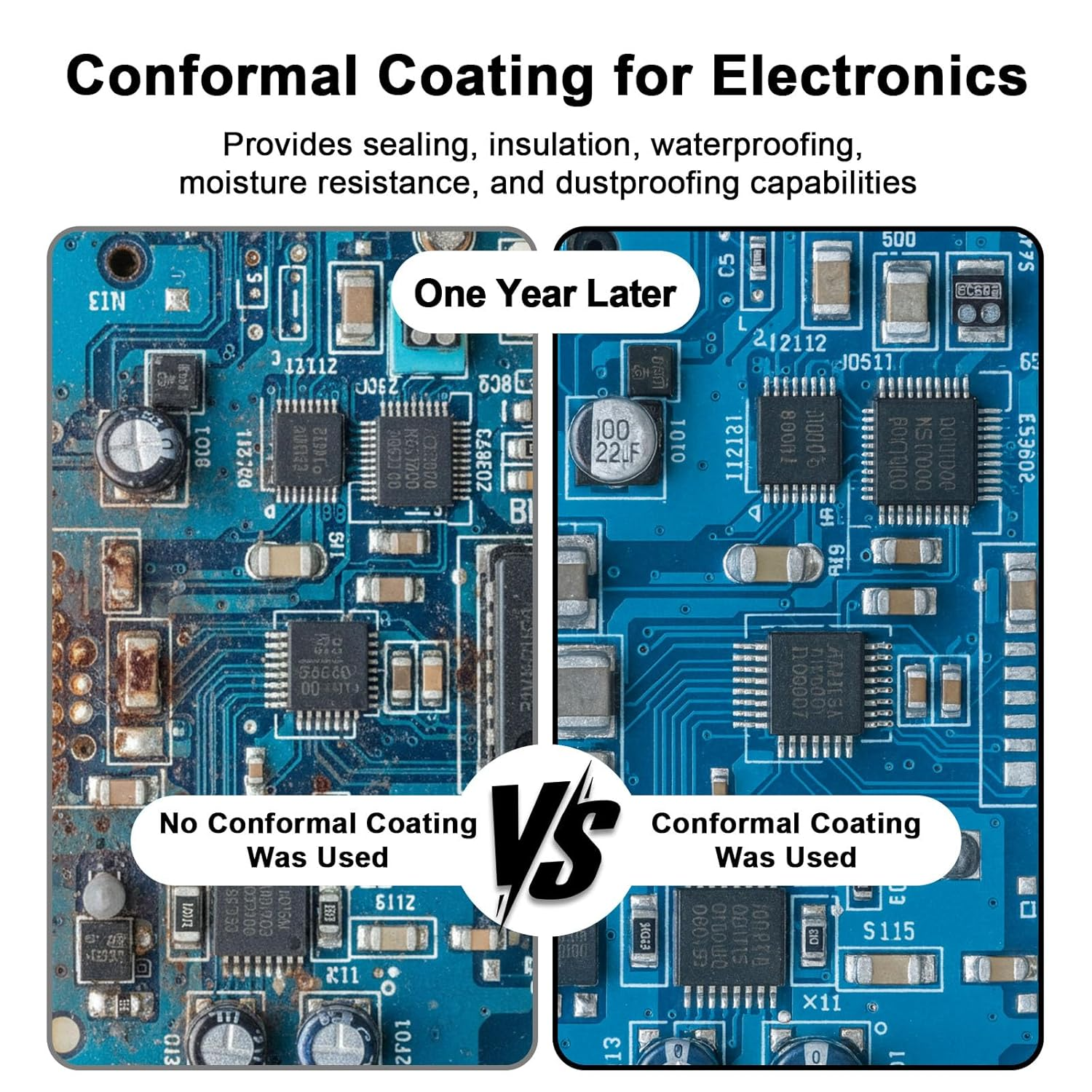 100Ml Conformal Coating for Electronics, Potting Compound for Circuitry Provides Sealing, Insulation, Waterproof and Dustproofing Functions to Ensure the Stable Operation of Electronic Components image number 4