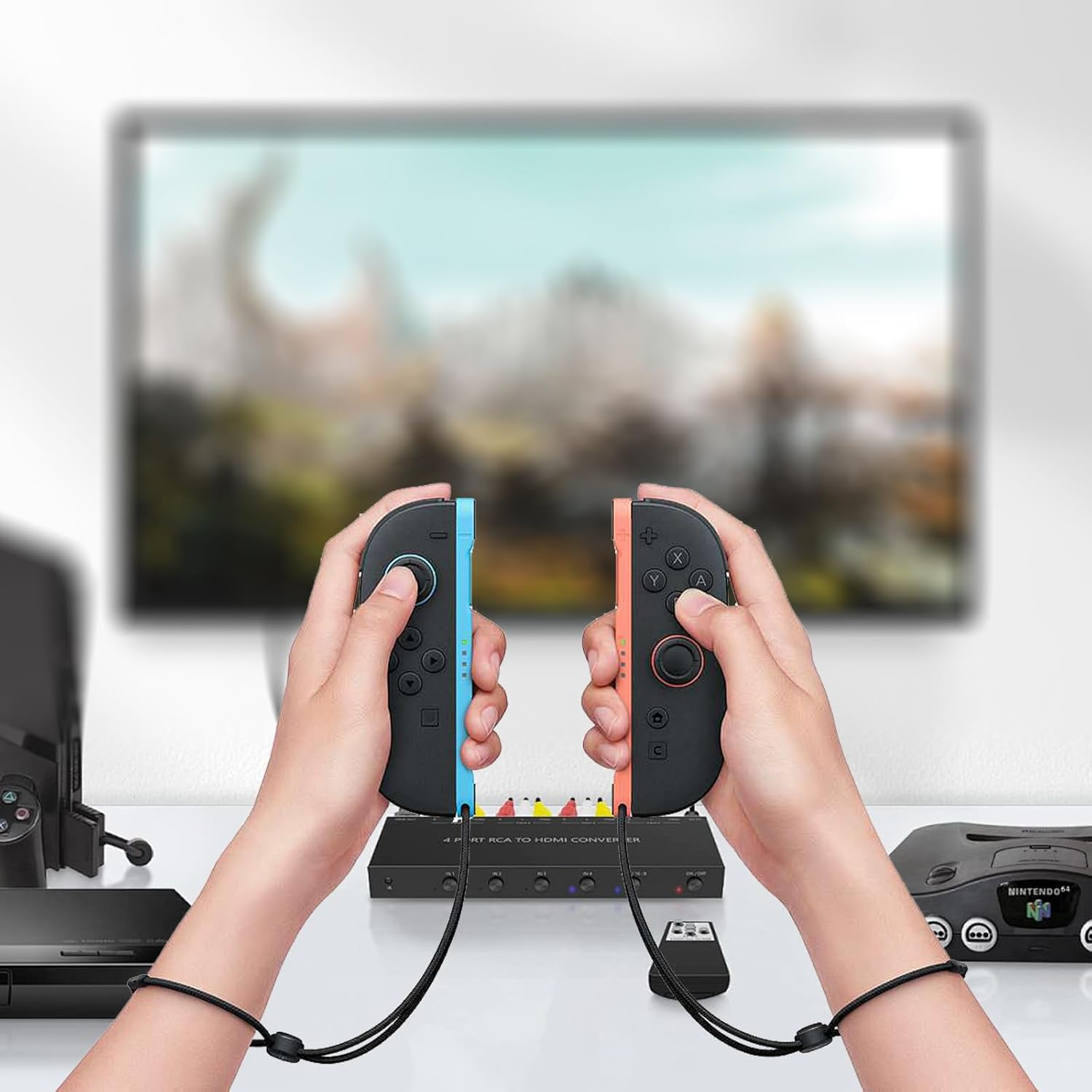 Hzqzaoan Wrist Strap for Switch 2 Joycons Strap Grips - Official Style Enhanced Wristband for Switch 2 Sports Games, Anti-Slip Secure Accessories for Nintendo Switch 2 Joycon Controller (Pair) image number 3