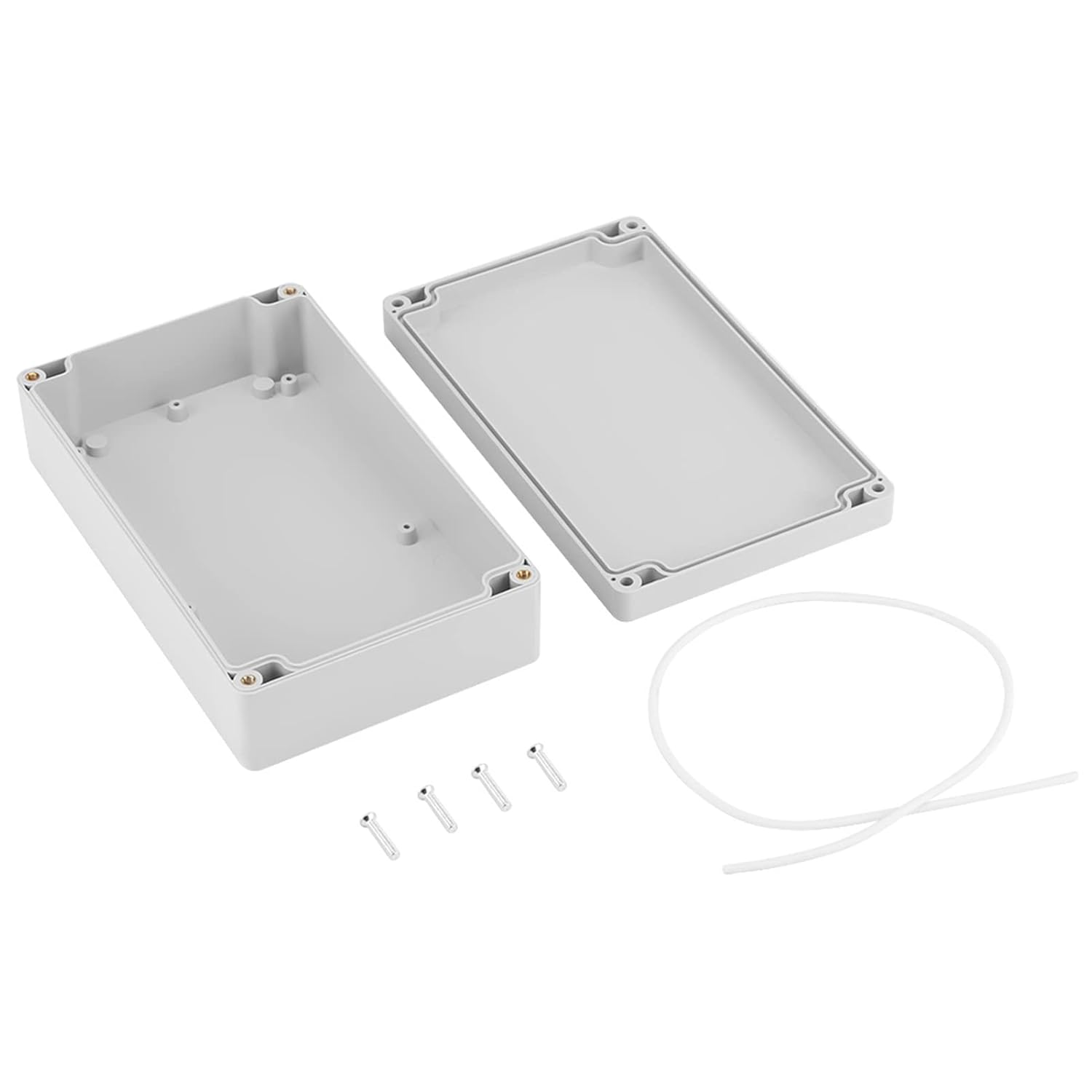Junction Box Water Resistant IP65 ABS Project Enclosure Case Wiring 200 * 120 * 56Mm, Strongly Flame Retardant, Long Service Time for Electrical Connection image number 6