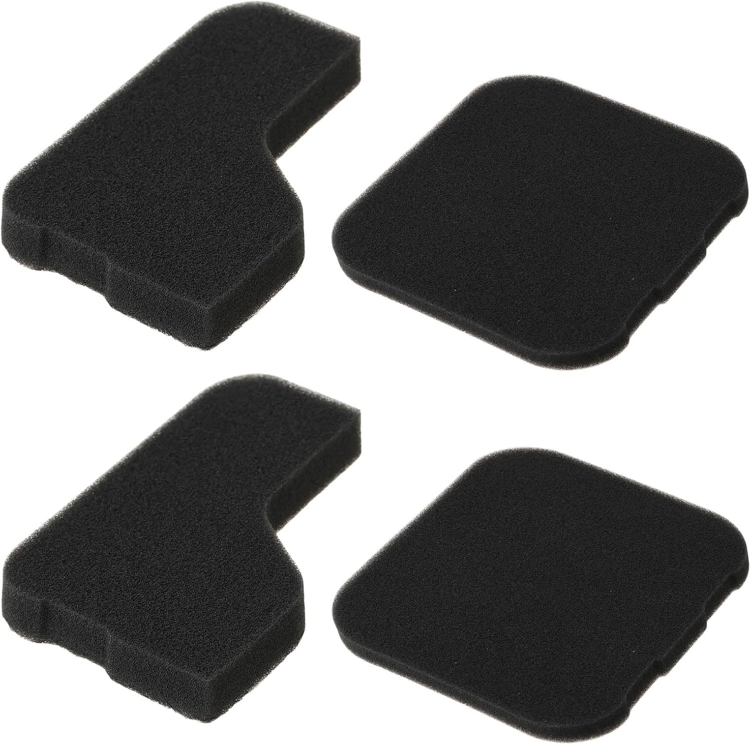 4 Pcs Lawn Mower Engine Air Filter Set Compatible with ARNOLD ST 140 OHV image number 3