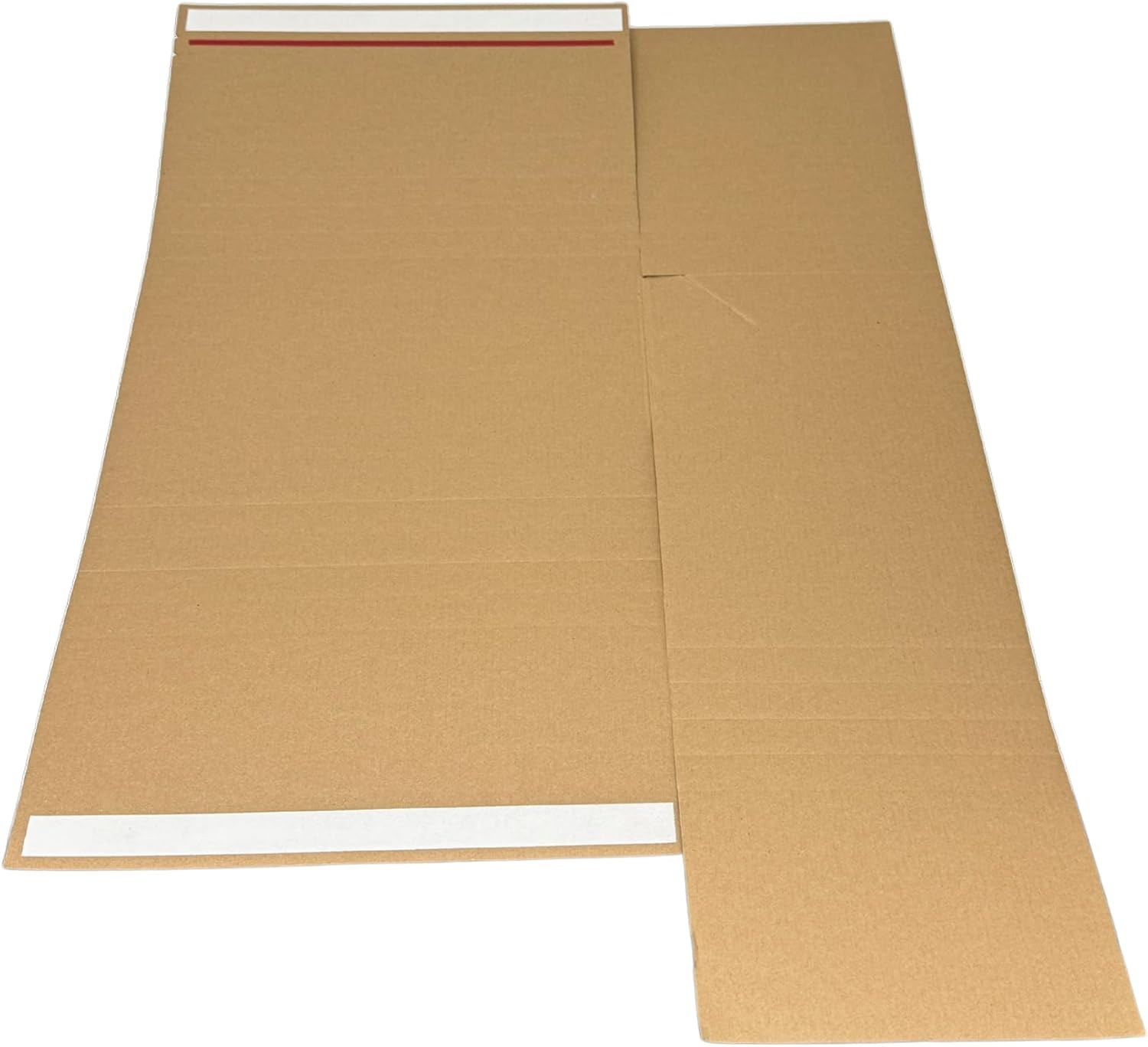 OZPACK Book Wrap Box &ndash; Self-Seal Corrugated Cardboard Mailers | Adjustable Depth Postal Boxes for Textbooks & Small Products | Fast-Fold Book Wrap for Secure Shipping &ndash; Cardboard Box Size 251X165X60Mm image number 6