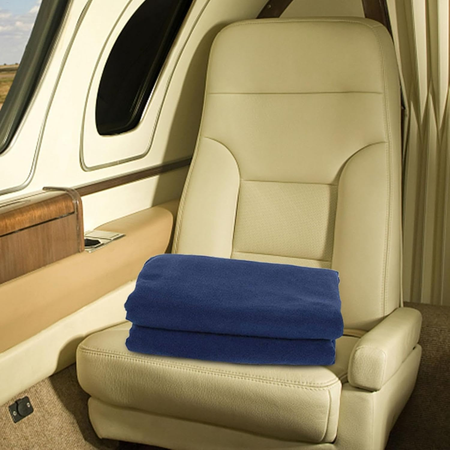 Car Heating Blanket - 12V Electric Heated Blanket, Travel Heating Blanket | Car Heated Blanket, 3- Control Car Blanket & Cold Weather Blanket for Camping & Winter (145 * 100Cm) image number 3