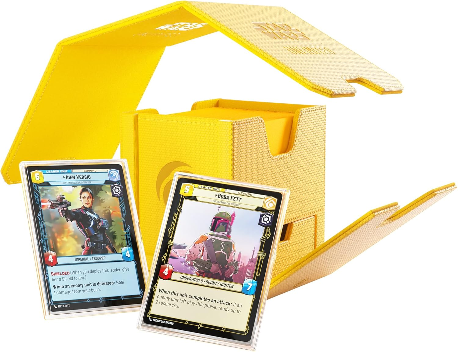 Gamegenic Star Wars Unlimited Twin Suns Deck Pod - White/Black image number 5