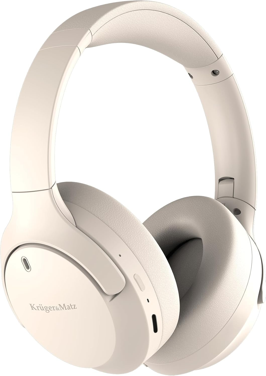 Kr&uuml;ger&Matz Wireless Earbuds Street 4 Built-In Microphone ANC Function Bluetooth 5.4 Beige