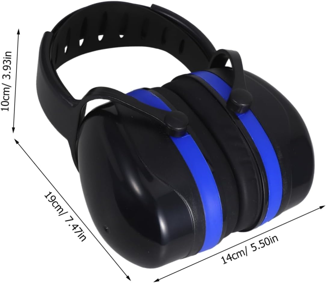 SEWACC Noise Reduction Ear Muffs Adjustable Headband Hearing Protection for Work Studying Shooting Soundproof over Ear Headphones with Advanced Noise Canceling Technology Comfortable And