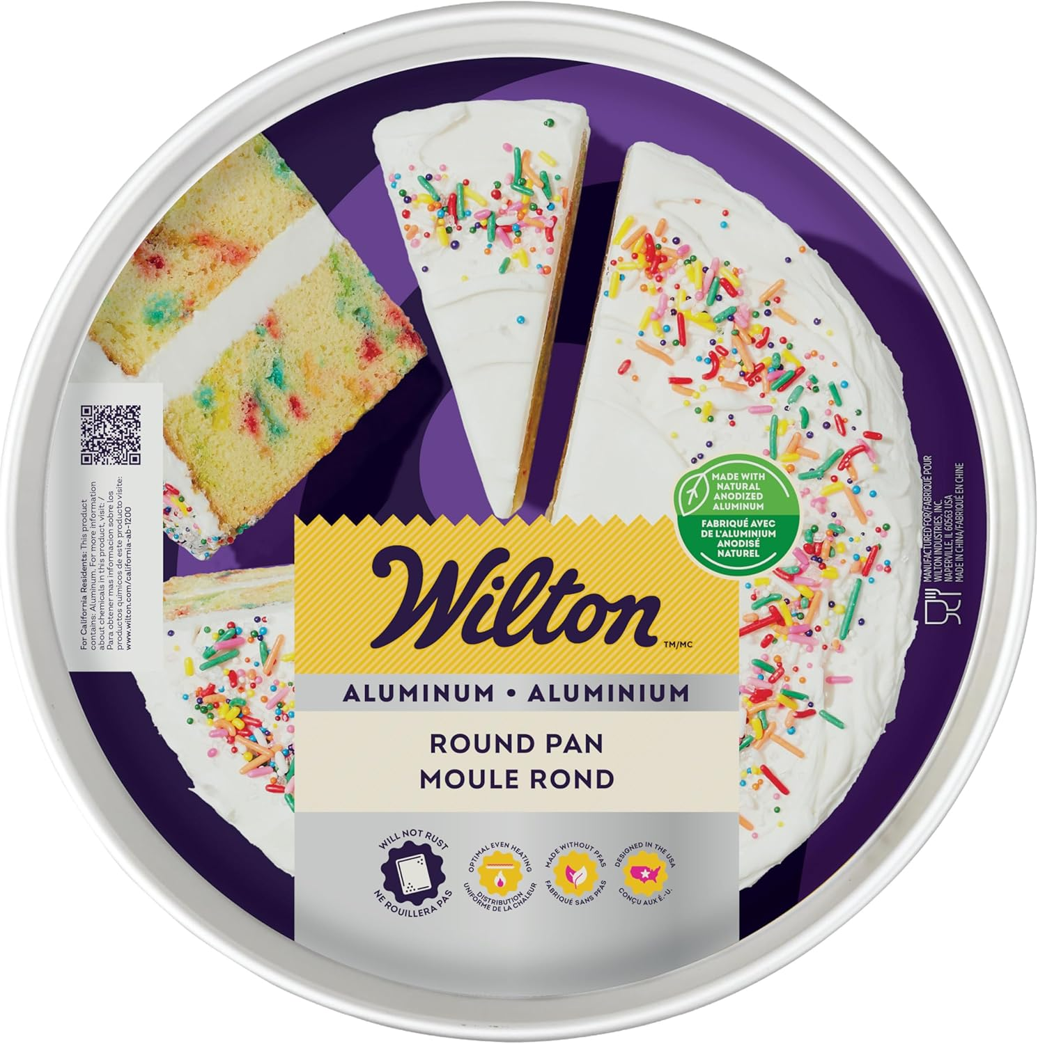 Wilton round Cake Tin, 25.4Cm, Multicolored, 2105-6104 image number 4