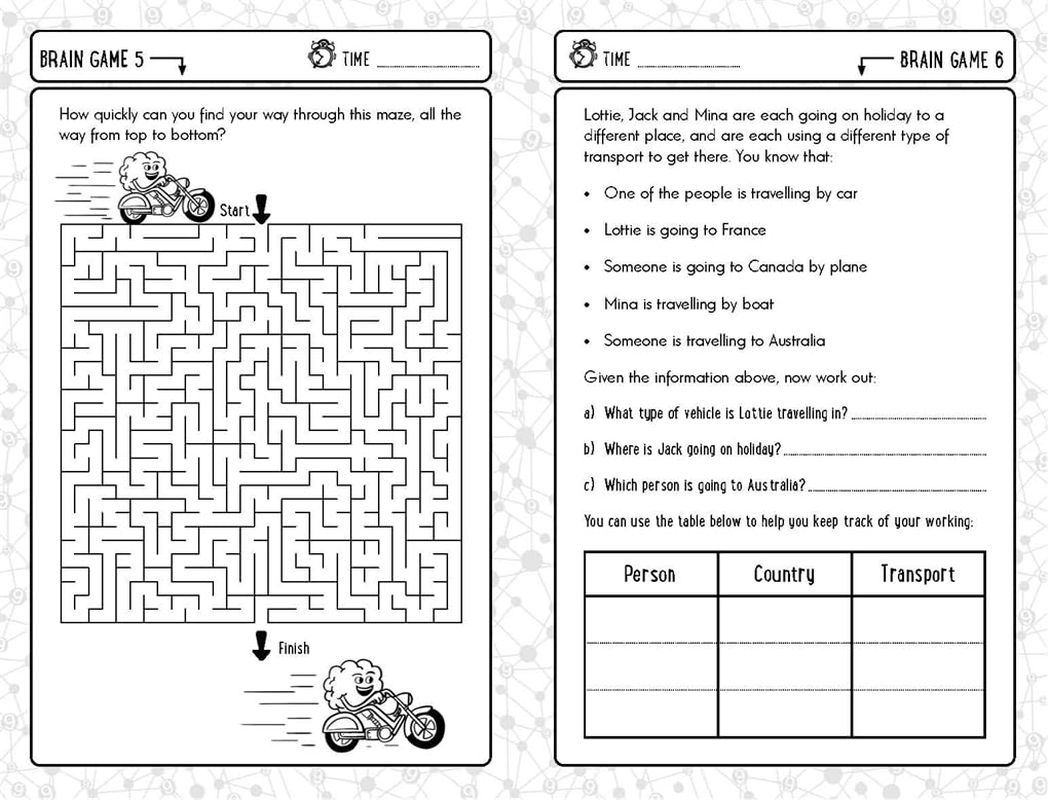 Brain Games for Clever Kids&reg; 9 Year Olds: More than 100 Puzzles to Boost Your Brainpower (Volume 27) image number 3