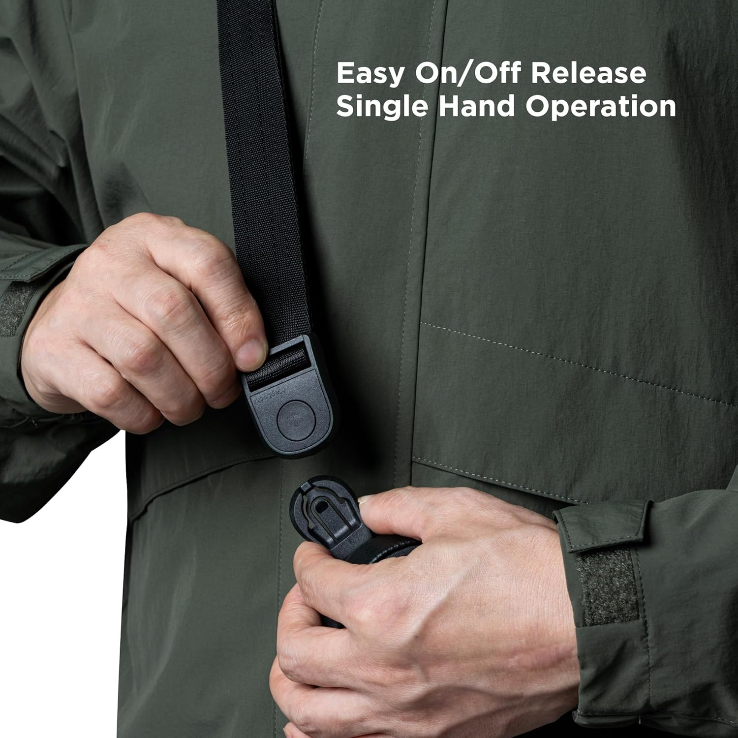 ALPAKA Flight Pouch - Mens Travel Bag Crossbody Phone Case, 0.3L Travel Purse for Men,Water-Resistant Fabric, Adjustable & Detachable Shoulder Strap, YKK Zipper,Travel Wallet Black - Black image number 5