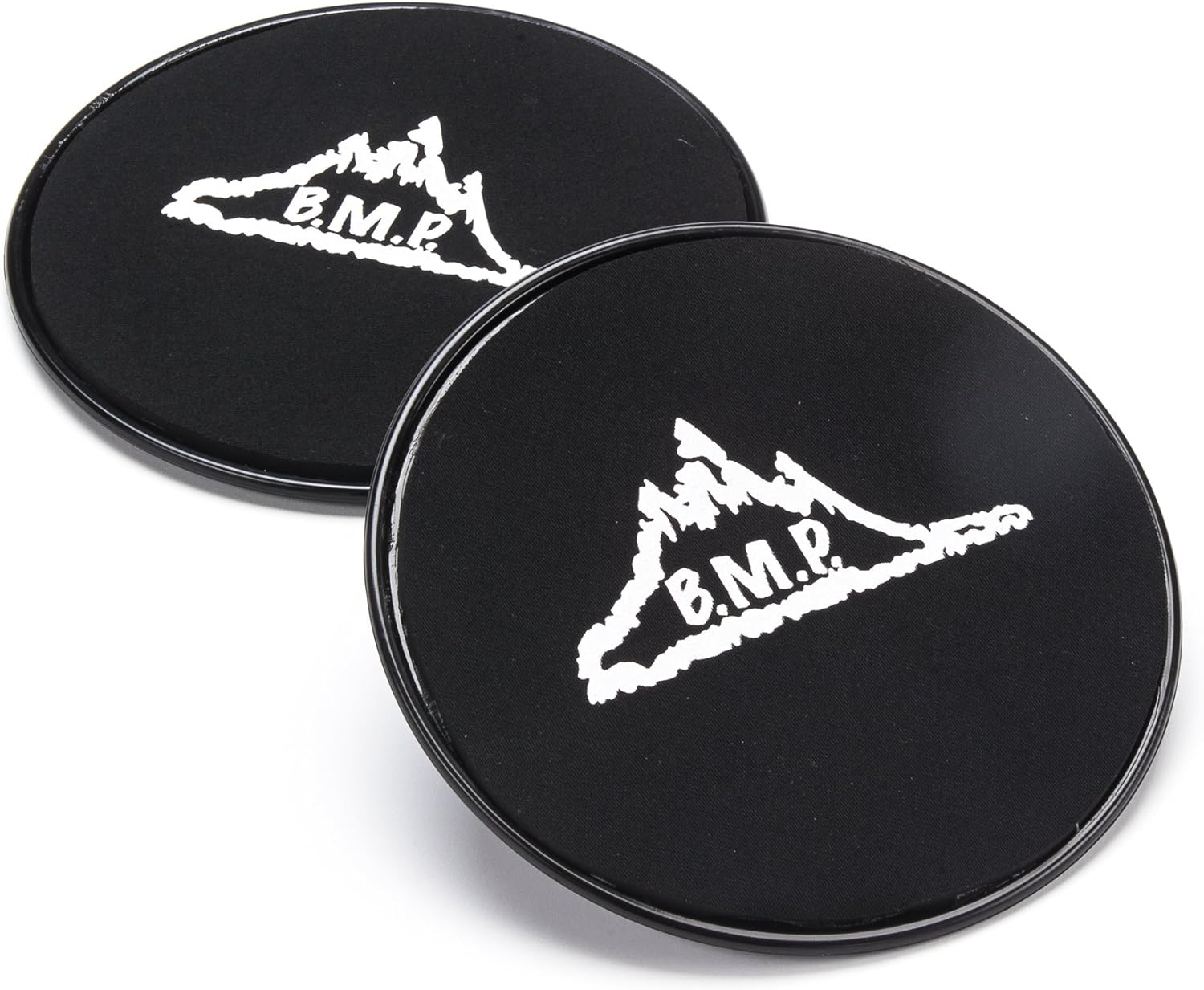 Black Mountain Products Core Exercise Sliders Gliding Discs (Set of 2), Black