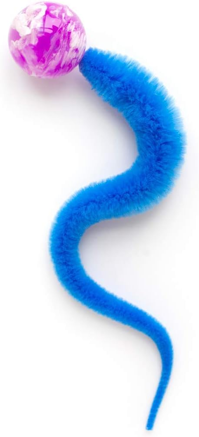 Wiggly Balls by Dezi & Roo - Cat Toy Bouncing Ball Perfect for Cats of All Ages - 3 Pack image number 1