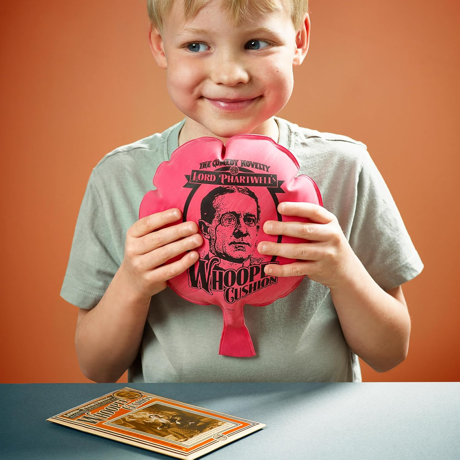 House of Marbles Whoopee Cushion Made from Natural Rubber Latex, a Timeless Farting Classic Jokes Collection Whoopie Toys for Kids and Adults, in Hilarious Packaging for Novelty Pranks image number 6