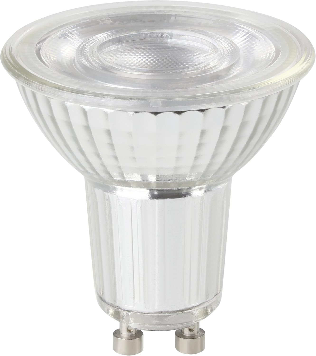 Eglo GU10 Dimmable LED Reflector Spot, Light Bulb 6W Each (Equiv. 116W), Warm White Lamp 3000K, 850 Lumens, Lightbulb &Oslash; 5 Cm