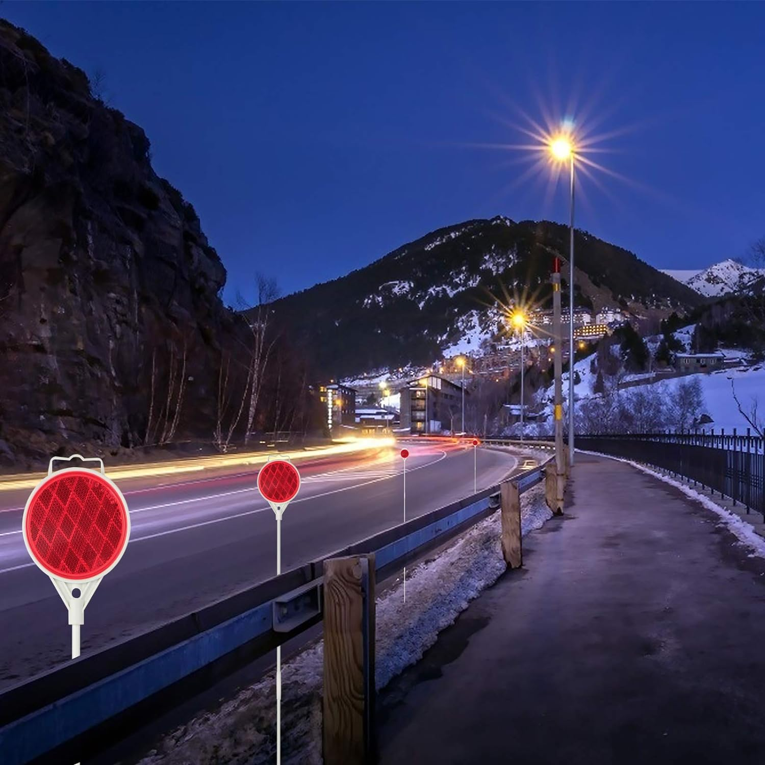 Dxsigns Reflective Driveway Marker 47 Inch Fiberglass Rod (Pack of 8) image number 5