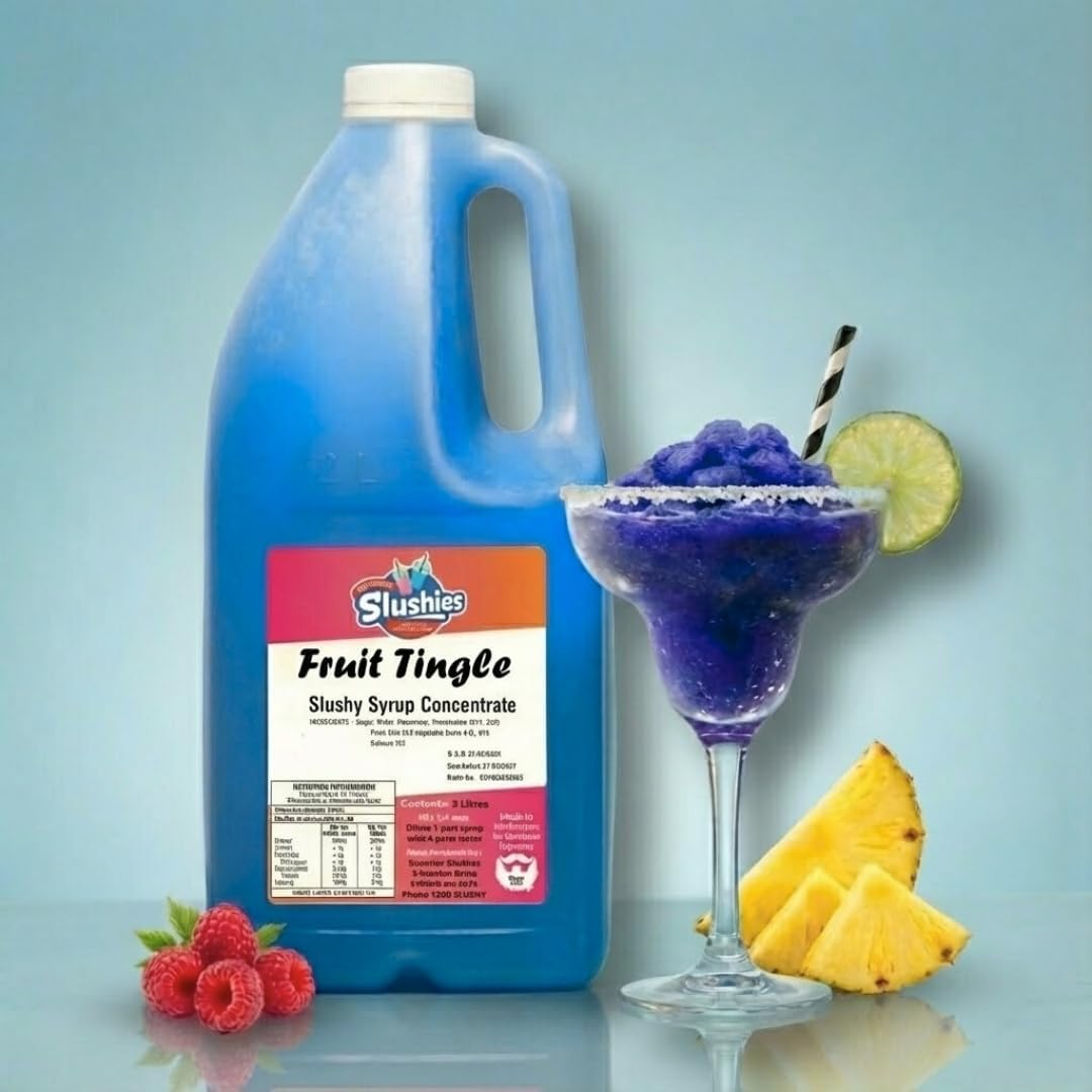 Superior Slushies Fruit Tingle Slushy Syrup Concentrate &ndash; Tangy & Sweet Mixed Berry Flavour &ndash; Premium Mix for Frozen Drink & Slushy Machines &ndash; 2L Bottle image number 2